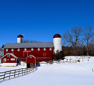 Barn in Winter