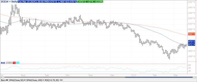 QST corn chart 3.19.24